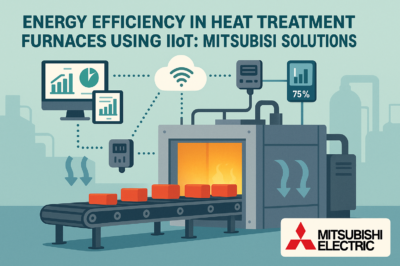Energy Efficiency in Heat Treatment Furnaces Using IIoT: Mitsubishi Solutions