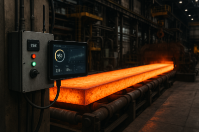 Industrial IoT Meets Heat Treatment: A Step Towards Smart Steel Manufacturing